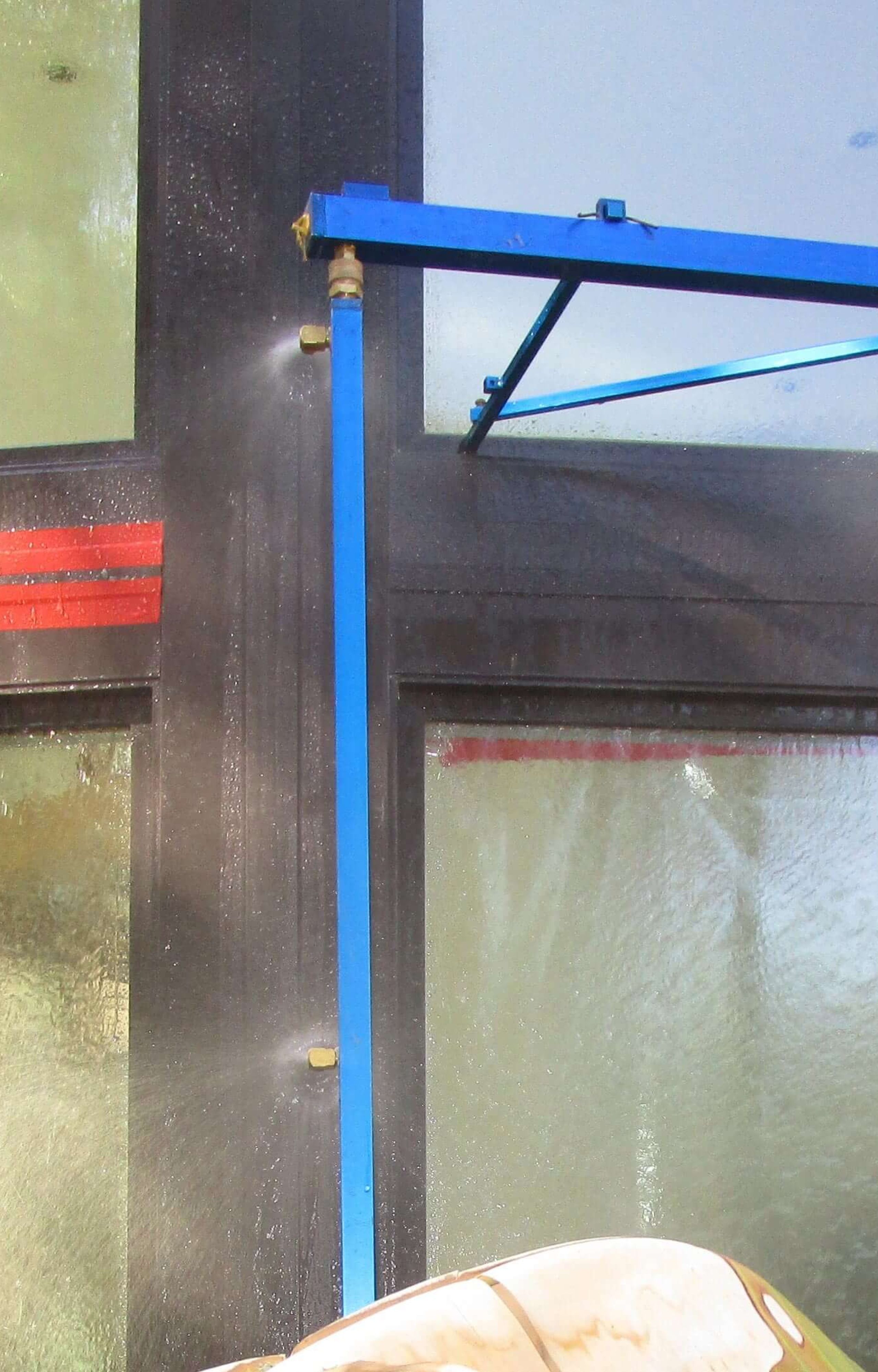 Damaged Window from poor construction